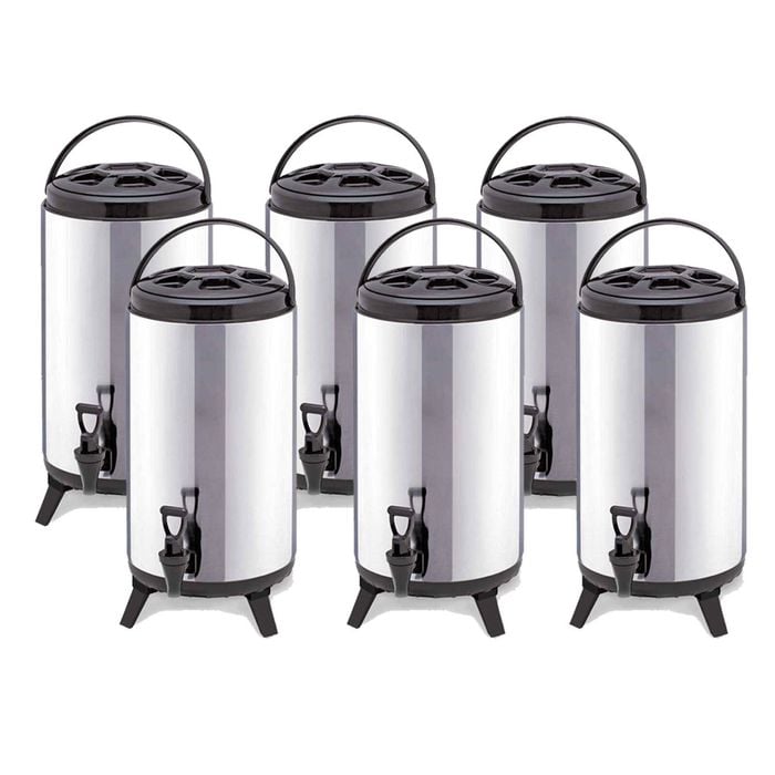 SOGA 6X 18L Portable Insulated Brew Pot with Dispenser