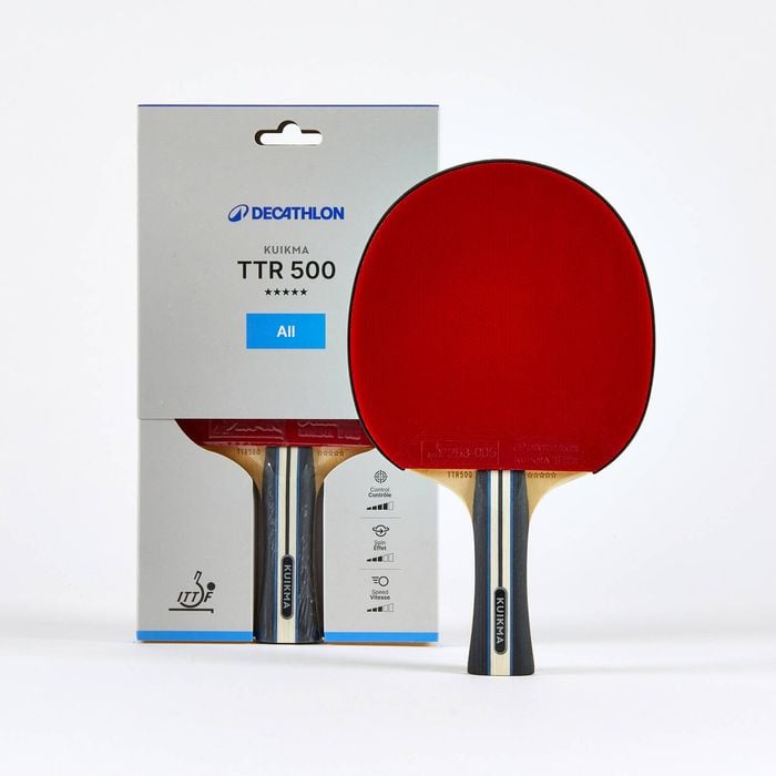 Table Tennis Bat Ttr 500 Versatile 5* Ittf Club - Shakehand