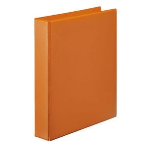 Marbig Clearview A4 2D-Ring Insert Binder 25mm (Orange)