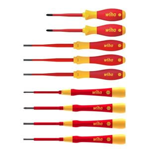 Wiha 9 Piece VDE Insulated Screwdriver Set