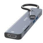 Moveteck Type-C USB Hub Grey