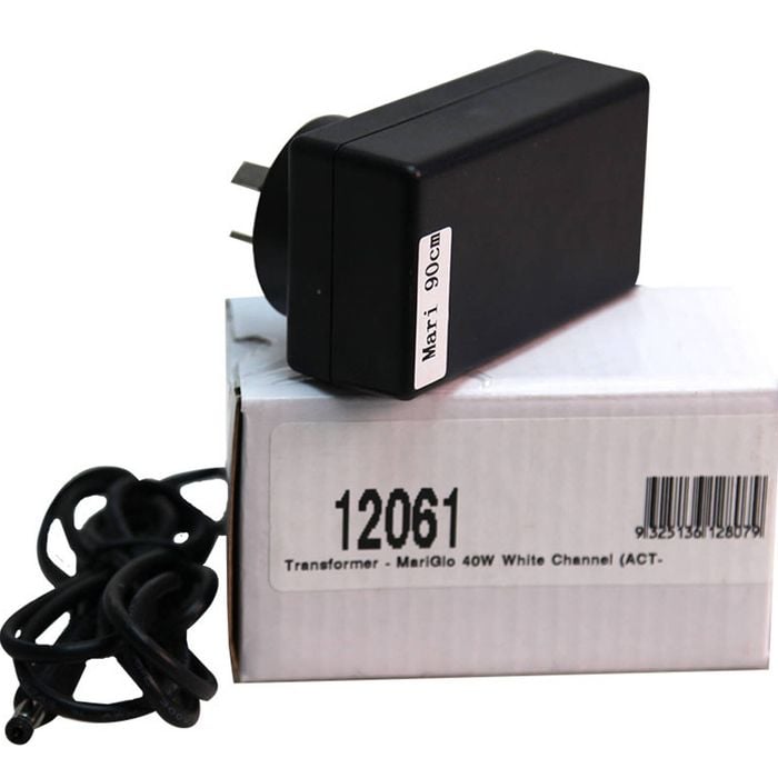 Aqua One LED Reflector MariGlo 40w White Channel Transformer (12061)