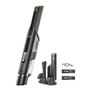 RYOBI USB HP Brushless Hand Vacuum 2x 2Ah Kit RHV8XK