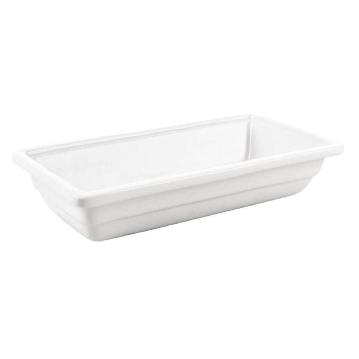 Olympia Whiteware Porcelain 1/3 Gastronorm Platter Dish 325x185x65mm Commercial Kitchen Tableware