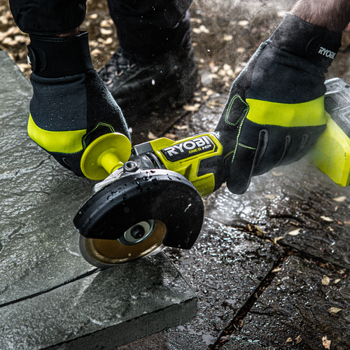 Ryobi 18V ONE 125mm HP Brushless Angle Grinder RAG18X Tool Only Bunnings New Zealand
