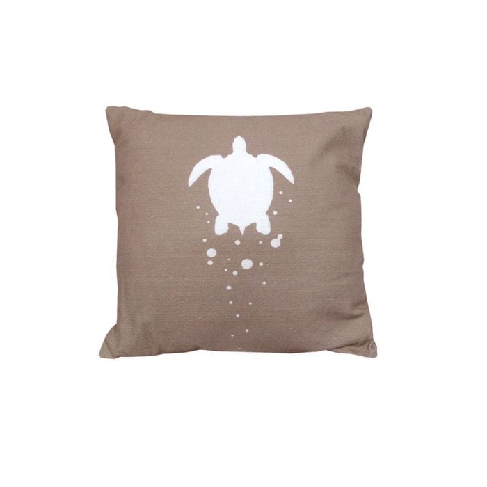 J.Elliot Franklin Warm Taupe Filled Cushion 43 x 43 cm