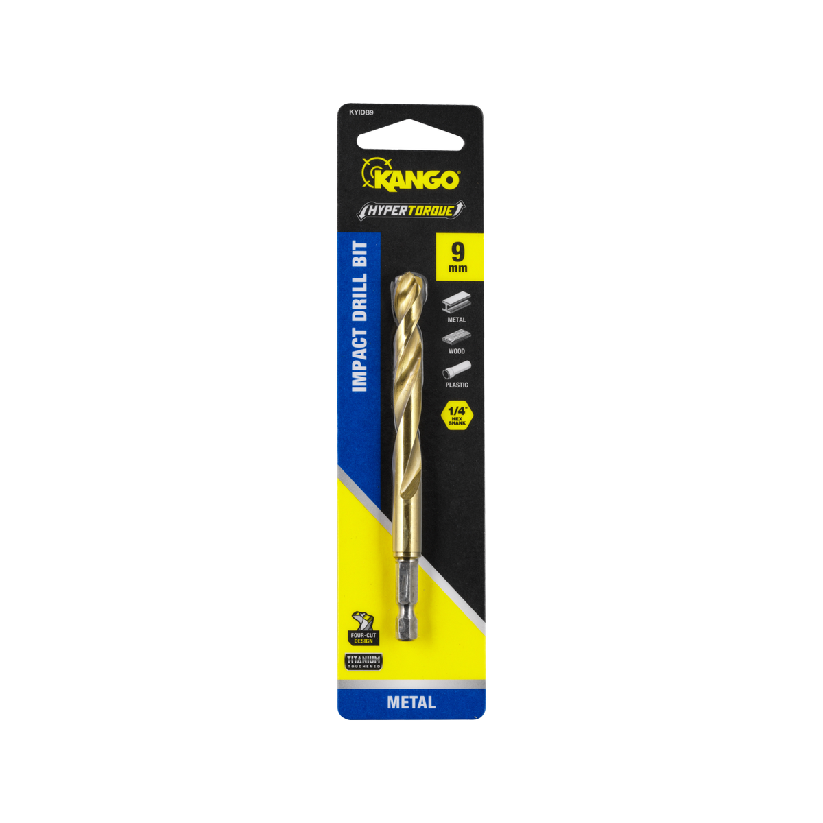 Kango 9mm Hypertorque Impact HSS Drill Bit - Bunnings New Zealand