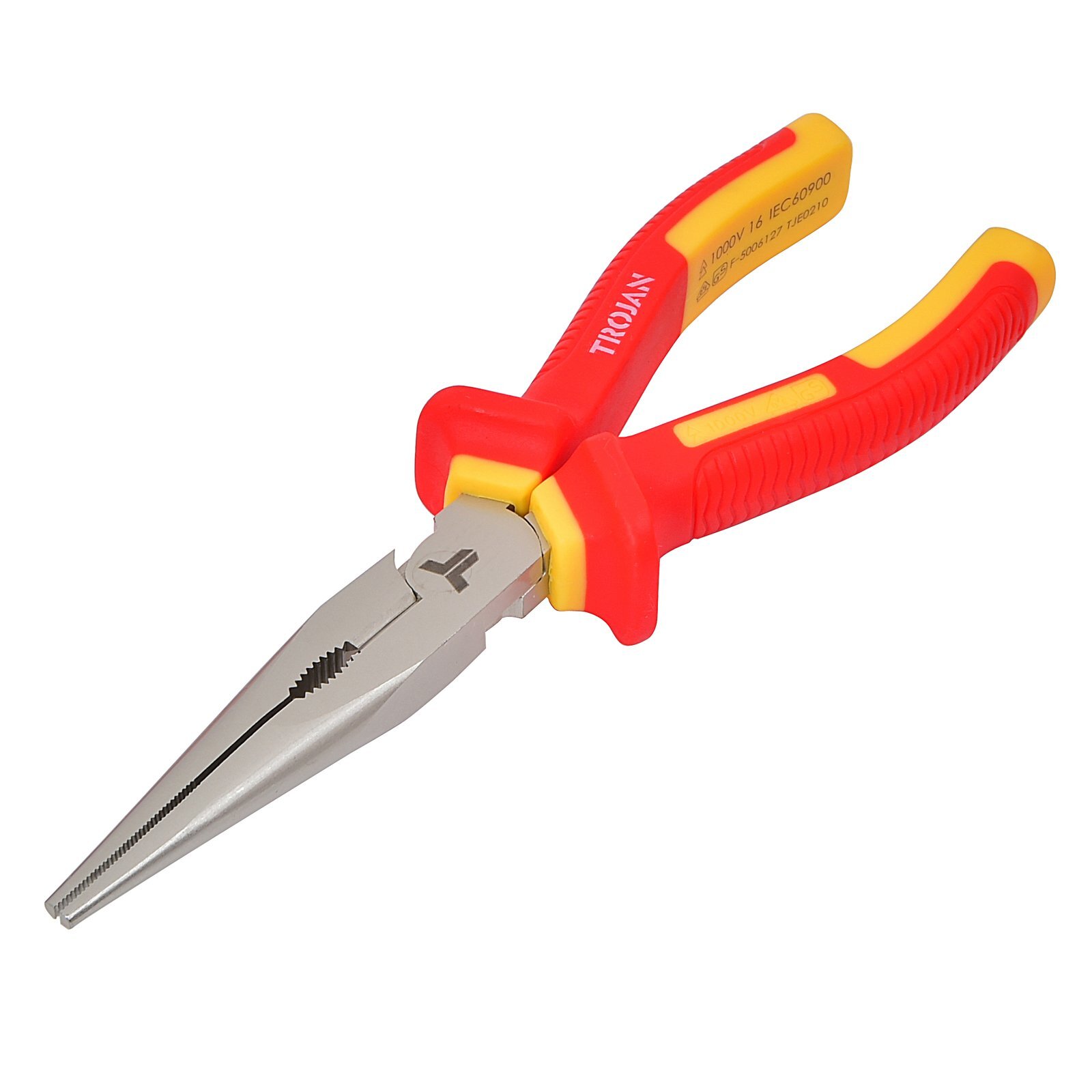 Trojan 200mm Insulated Long Nose Pliers