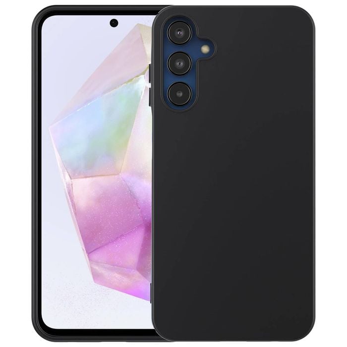 MEZON Samsung Galaxy A55 5G Slim Black Lightweight TPU Gel Back Case