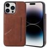 Soka Hanman Card Leather Case (suits Iphone 15 Pro Max) - Brown