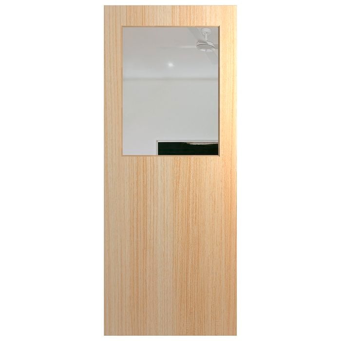 Hume Doors & Timber 720 x 2040 x 40mm Entrance Door Paint Grade Ply Glass Opening G1 Glass XF3