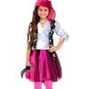 Tutu Treasure Hunter Girls Island Pirate Costume - Medium
