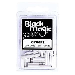 Black Magic Game Fishing Leader Aluminium Crimp 50 Pack 2.0mm (250300lb)