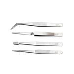 Craftright 4 Piece Tweezers Set