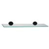 Mondella 500mm Black Resonance Glass Shelf