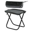 Marquee Charcoal Compact Folding Stool