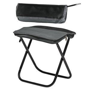 Marquee Charcoal Compact Folding Stool