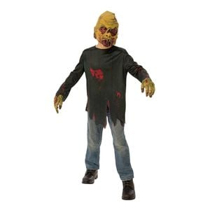 Rubies Zombie Avenger Dress Up Party/Halloween Costume Kids/Boys/Children Size L