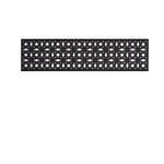 Matrix 1810 x 450mm Charcoal Orbit Fence Extension