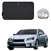 Front Windscreen Sun Shade for Lexus GS 2012 - 2020 10R, 11R, 12R - Standard 150 x 85 cm - Black