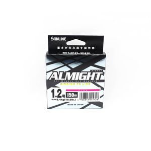 Sunline Almight x5 150m Pink Sinking Braid Fishing Line 18.5lb