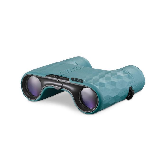 Decathlon - Children’S Non-Adjustable Hiking Binoculars - Mh B100 - 6X Enlargement Blue - One Size