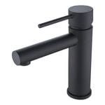Mondella Resonance 35mm Matte Black Pin Lever Basin Mixer WELS 4 Star 7.5L/min