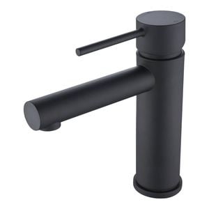 Mondella Resonance 35mm Matte Black Pin Lever Basin Mixer WELS 4 Star 7.5L/min