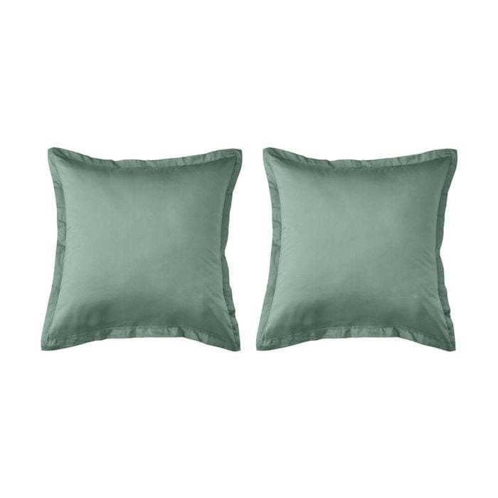 2PK Grosvenor House 500TC Egyptian Cotton Tailored European Pillowcase Slate