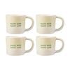 4PK Maxwell & Williams The Mug Club Quotes Mug Happy Wife Happy Life - 350ml