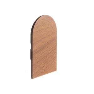 DECO 50 x 80mm Casuarina DecoBatten Radius End Cap