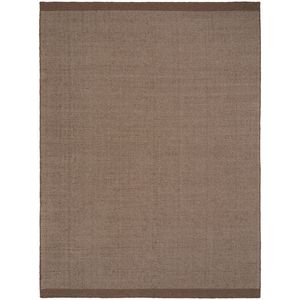 Steph And Gian Bark Walnut 400x300cm - Extra Large Walnut Hand Loomed Rug
