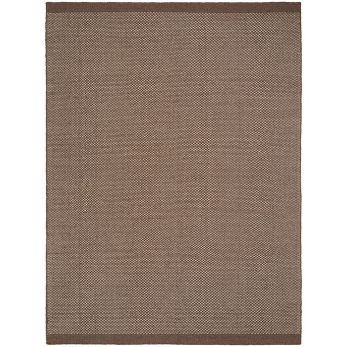 Steph And Gian Bark Walnut 400x300cm - Extra Large Walnut Hand Loomed Indoor Floor Rug