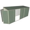 Build-a-Shed 1.5 x 4.5 x 2m Double Sliding Side Door Skillion Shed - Green
