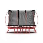 Springfree Medium Oval Trampoline - Red 2.4m X 3.4m