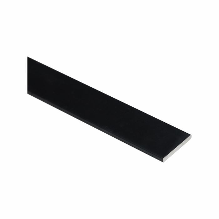 RapidMesh 12 x 3mm x 1m Black Aluminium Flat Bar