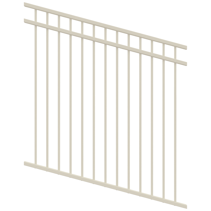 ProtectorAl 350 - 1200 x 1200mm Surfmist Raked Up to 15º DTR All Up Pool Fence Panel
