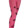 Glitter Witch Tights Halloween Costume Small - Pink
