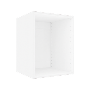 Lugna 768 x 600 x 580mm White Cabinet Shell - White 600mm