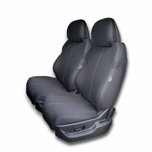 2025 ISUZU Seat Covers Neoprene for D-MAX RG (2021-on)  Front (without luggage Hook) Suits Dualcab SX & SX Highride models only