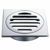 Kinetic 80mm Chrome Plated Square Floor Grate