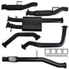 Ignite Exhausts Cat Back For Chevrolet Silverado 1500 6.2l V8 Single 3.5 To 3" Dual With Rear Hotdogs 409 Stainless Steel
