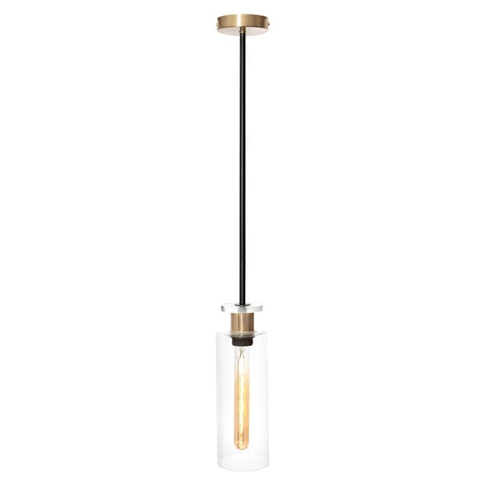 Cougar Lighting Bourne 1lt Pendant Light Black