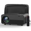 ALLIUMS Portable Projector 1080p Full HD, 5.2BT, 10W Hi-Fi Speaker (Black)