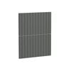 Kaboodle 600mm Grey Fig V-Groove 2 Drawer Panels