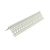 Siniat 30 x 2400mm 90° PVC External Angle Plaster Trim - 30 x 2400