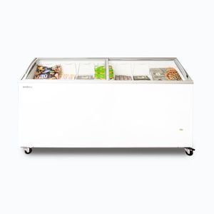 Bromic Display Chest Freezer - 555L -  Curved Glass Top