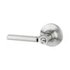 Sylvan Satin Nickel Plate Austin Entrance Lever Set