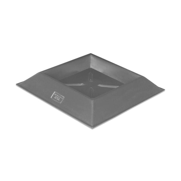 AgBoss Equine and Livestock Can't Tip Sturdy Trough 25L Grey