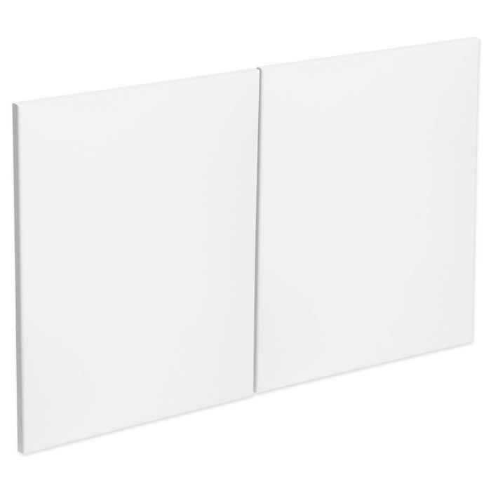 Kaboodle 900mm Vanilla Essence Modern Medium Rangehood Doors - 2 Pack